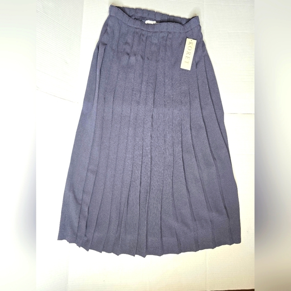 NWT Koret Pleated Maxi Skirt